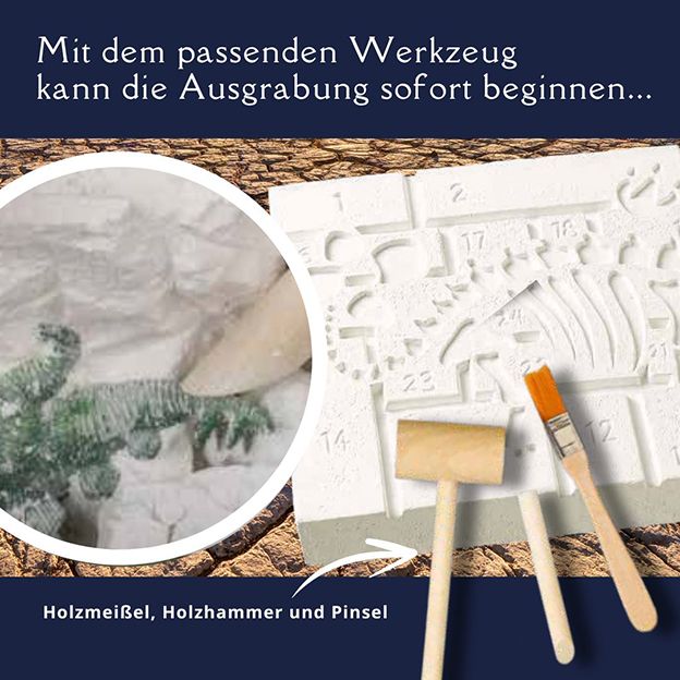 Topp Verlag Ausgrabungsadventskalender - Dinosaurier