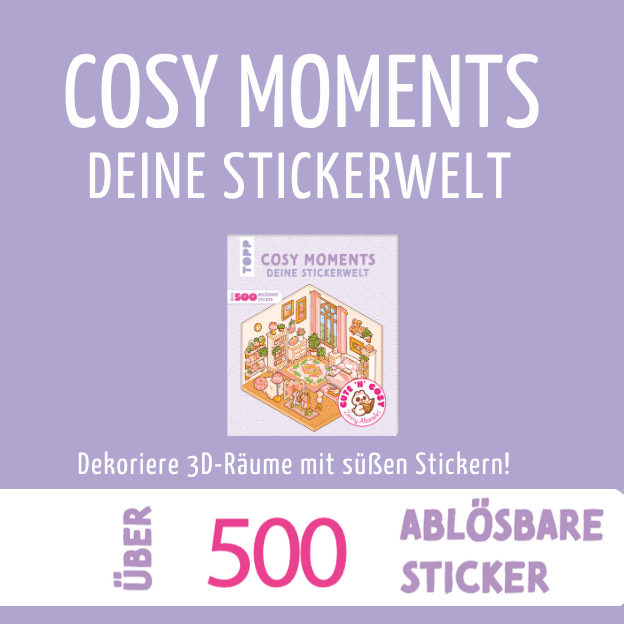 Topp Verlag - Stickerheft "Cosy Moments" TOPP Verlag - malmichbunt.de