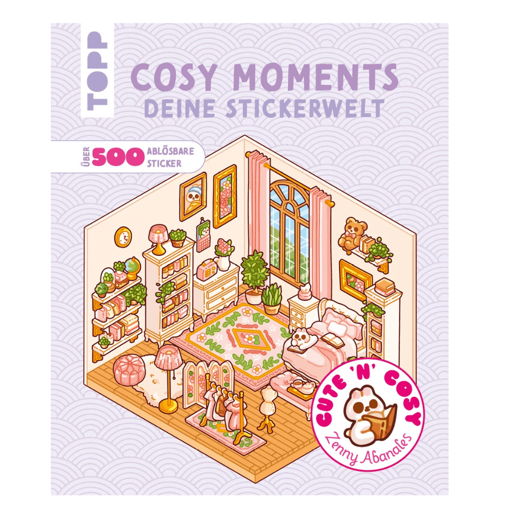 Topp Verlag - Stickerheft "Cosy Moments" TOPP Verlag - malmichbunt.de
