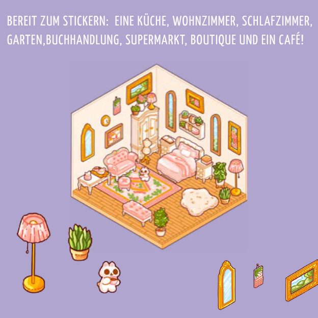 Topp Verlag - Stickerheft "Cosy Moments" TOPP Verlag - malmichbunt.de