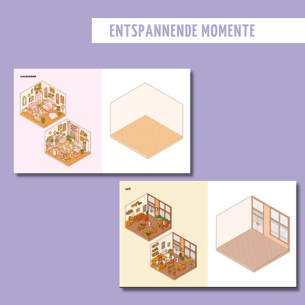 Topp Verlag - Stickerheft "Cosy Moments" TOPP Verlag - malmichbunt.de