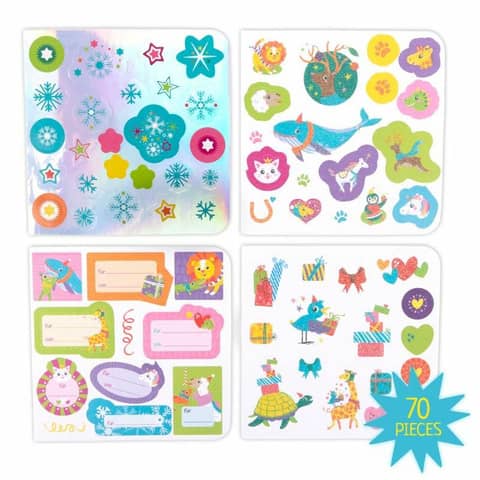 Magic Moments - Sticker Glitzer - Malbuch