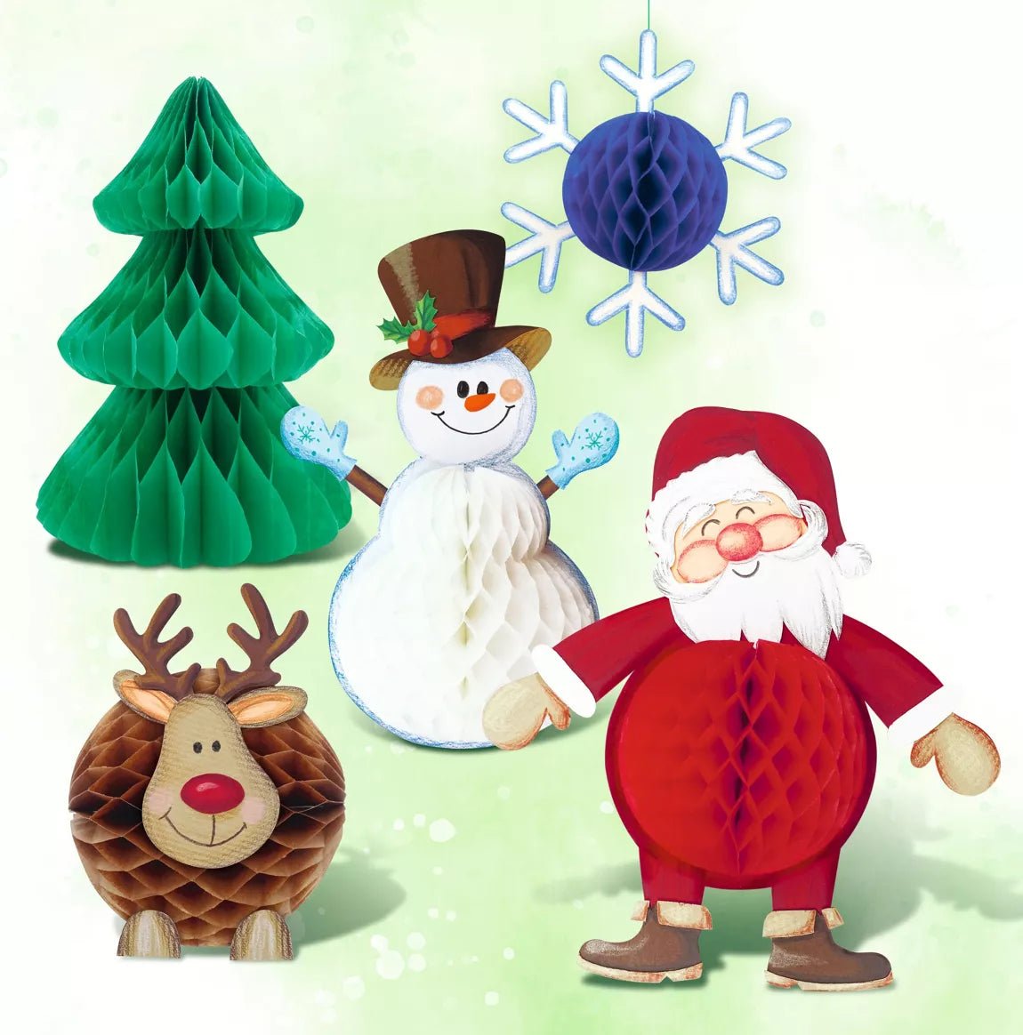 URSUS - Wabenpapier Weihnachten Bastelset Ursus - malmichbunt.de