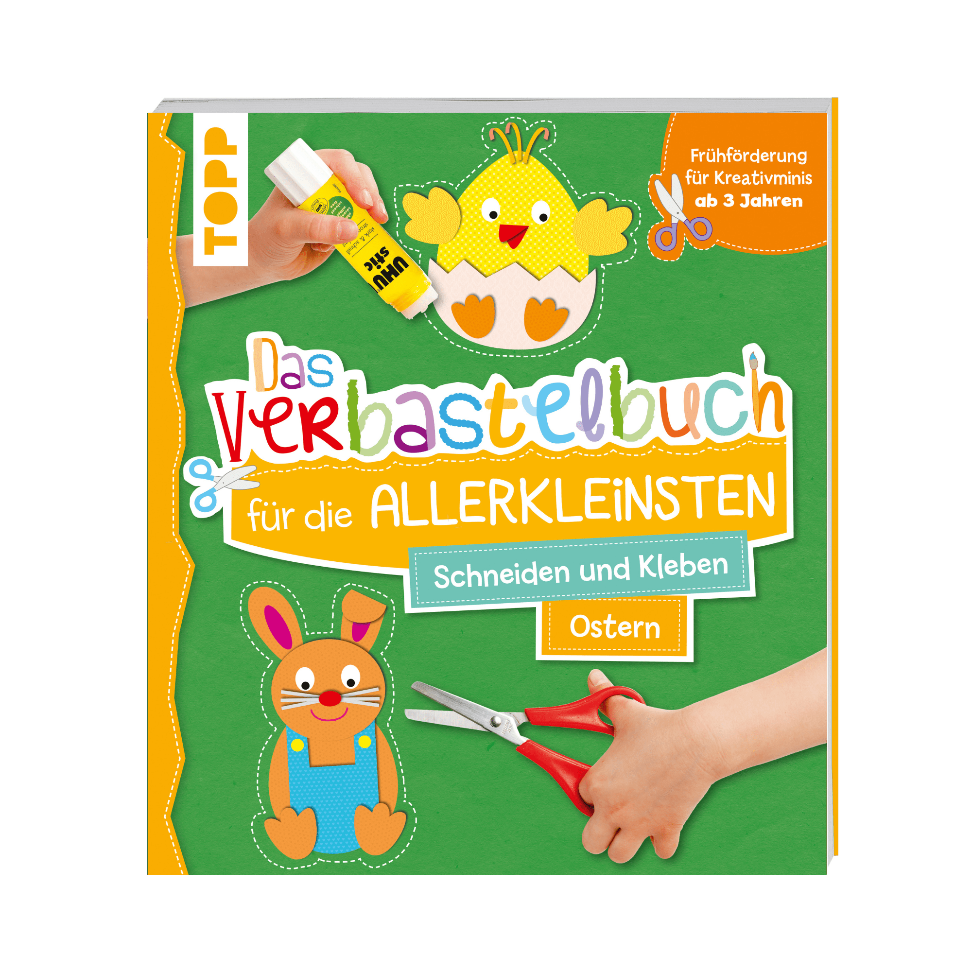 Verbastelbuch für die Allerkleinsten: Frohe Ostern TOPP Verlag - malmichbunt.de