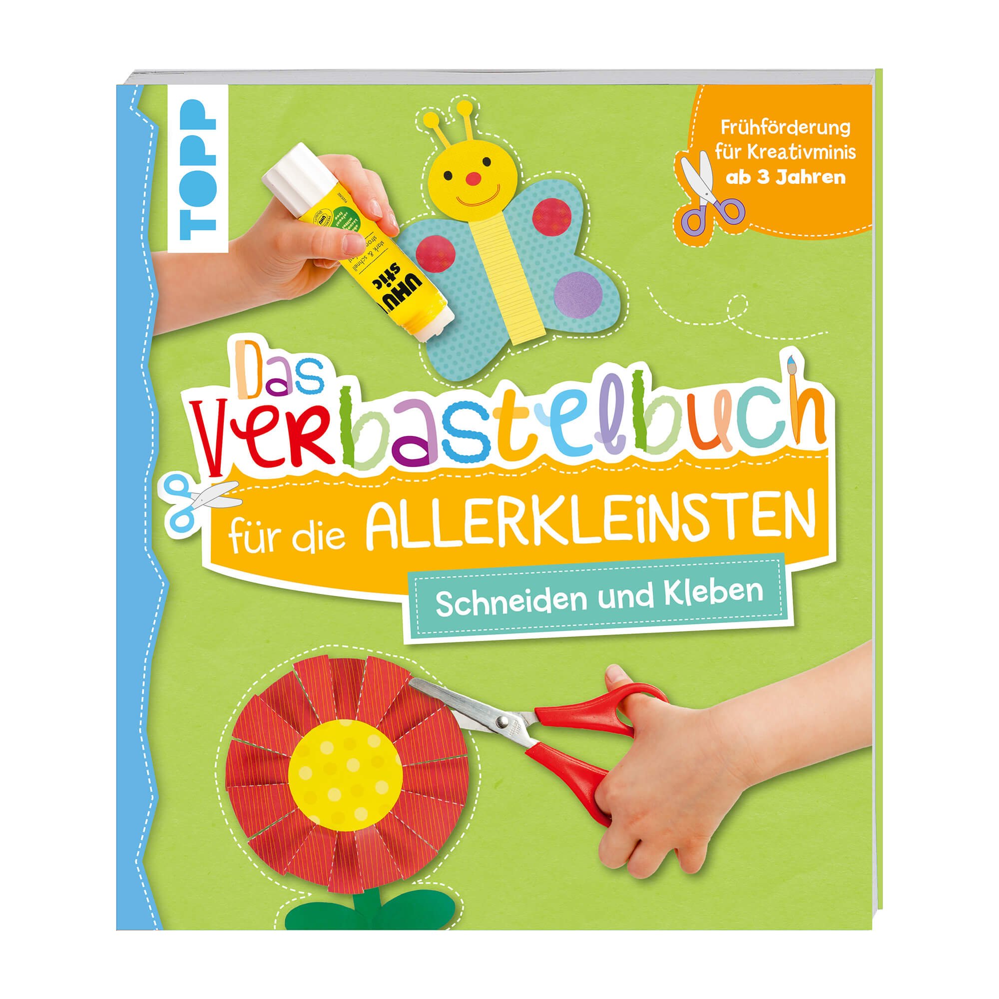 Verbastelbuch für die Allerkleinsten: Schneiden und Kleben TOPP Verlag - malmichbunt.de