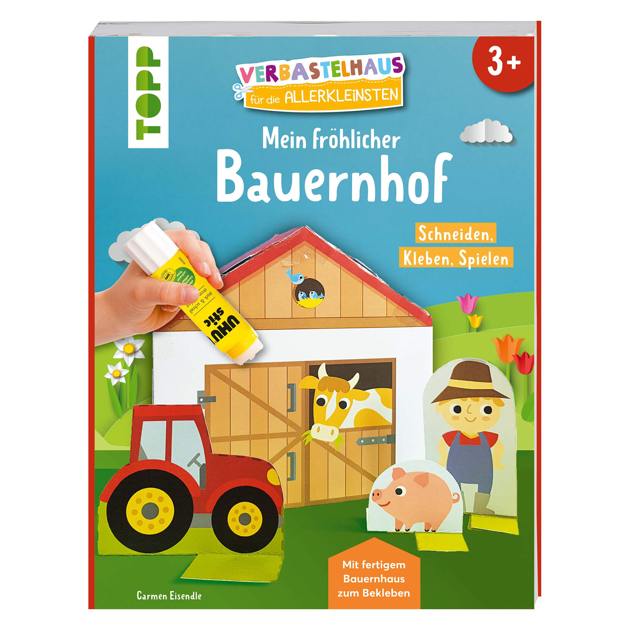 Verbastelhaus für die Allerkleinsten: Mein fröhlicher Bauernhof TOPP Verlag - malmichbunt.de