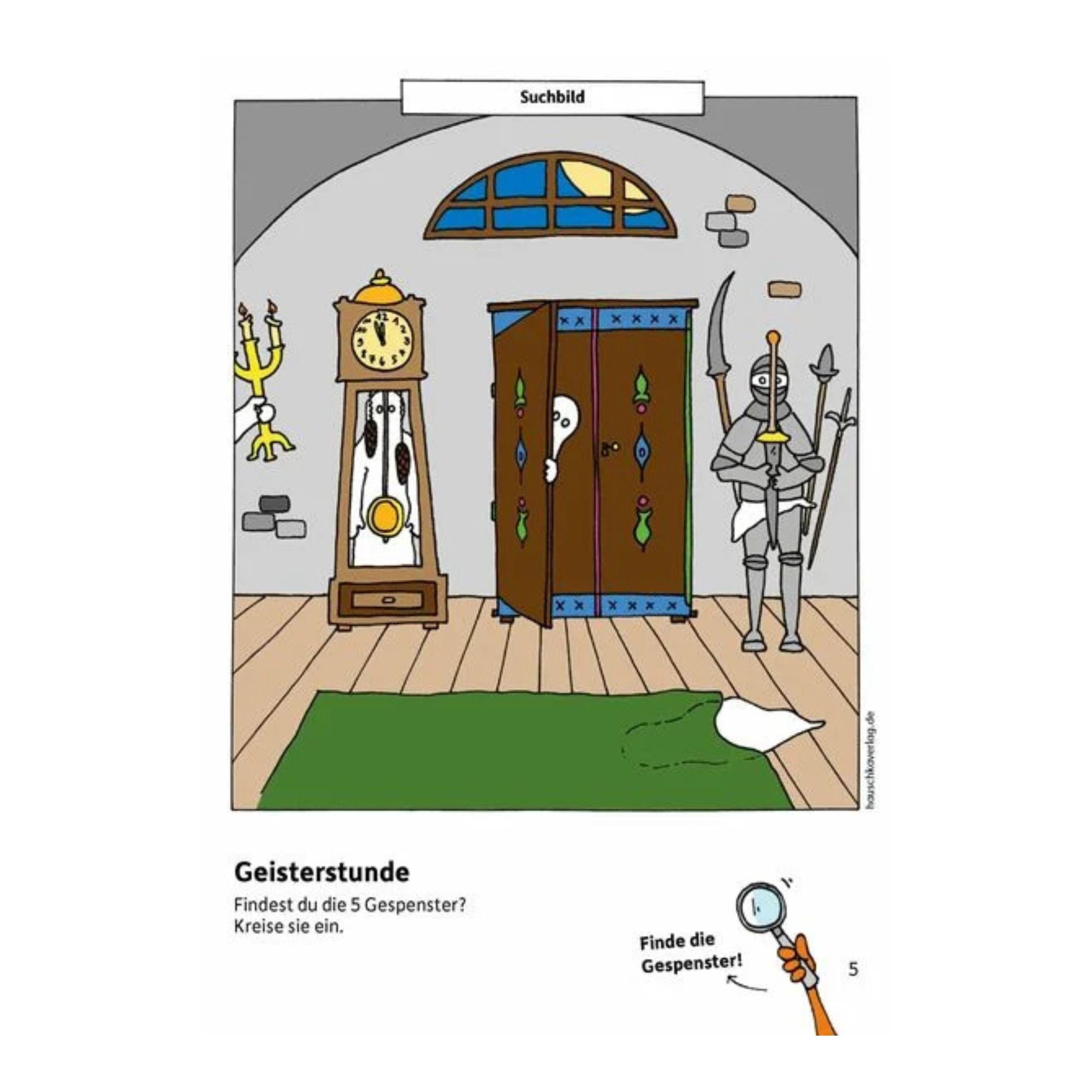 Vorschulblock – Konzentration und Wahrnehmung ab 5 Jahre - Nr. 623 Hauschka Verlag - malmichbunt.de