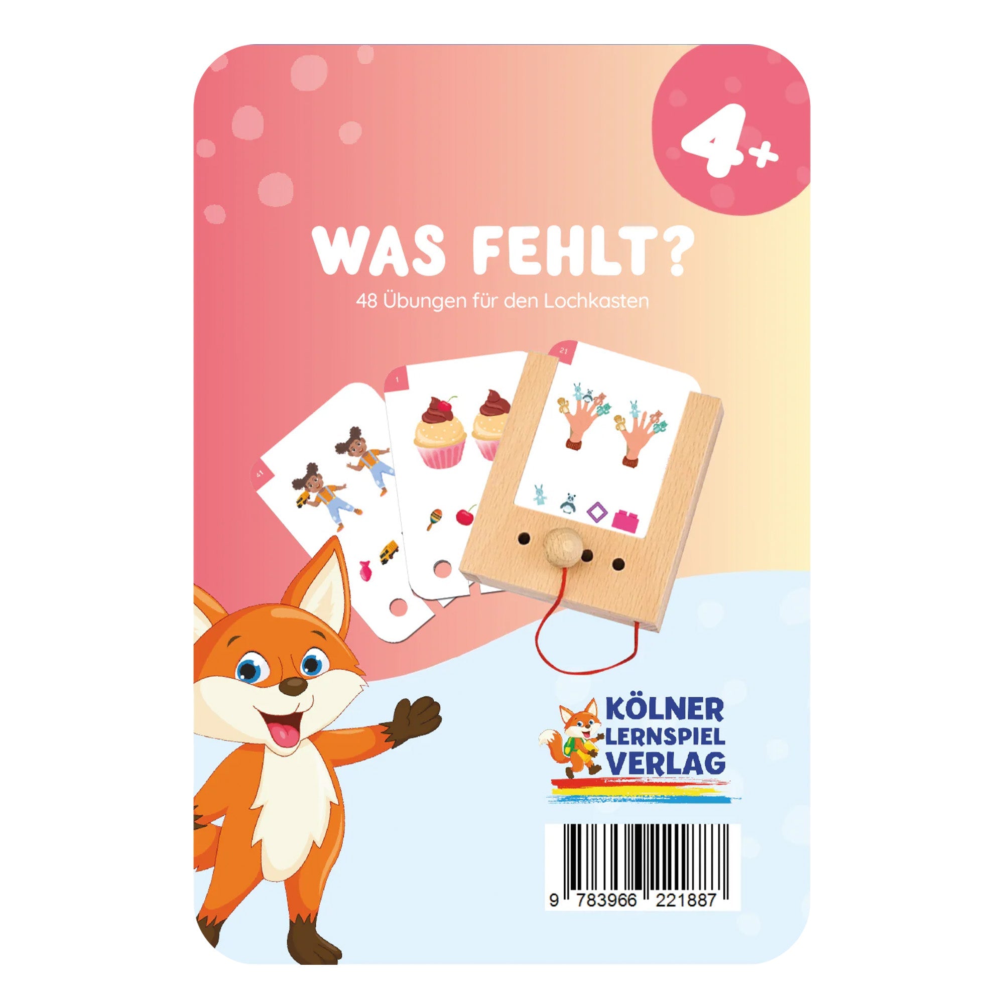 Was fehlt? Unterschiede erkennen ab 4 Jahren - Übungen für den Lochkasten Lernspielverlag - malmichbunt.de