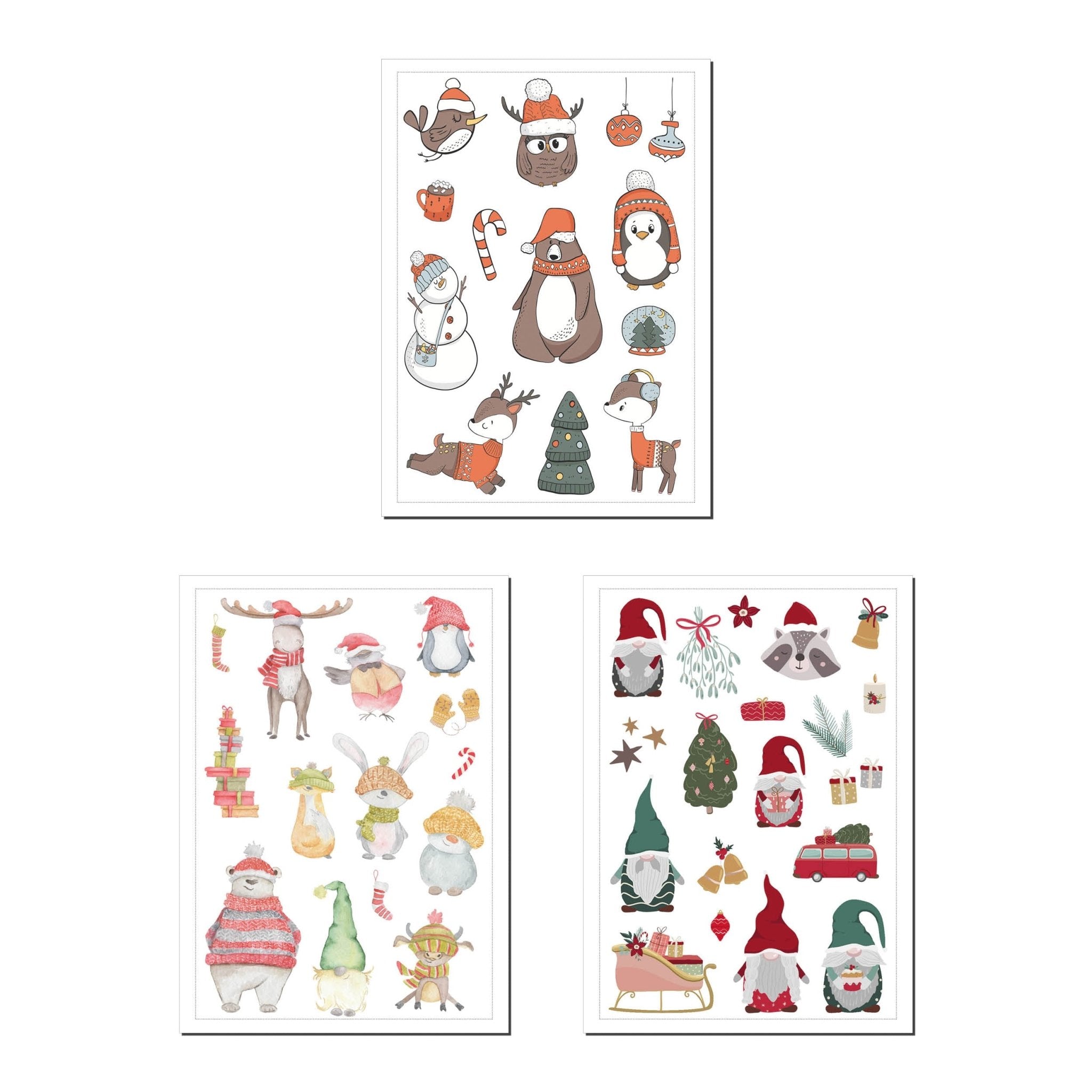 Weihnachten Kindertattoos Jeka - malmichbunt.de