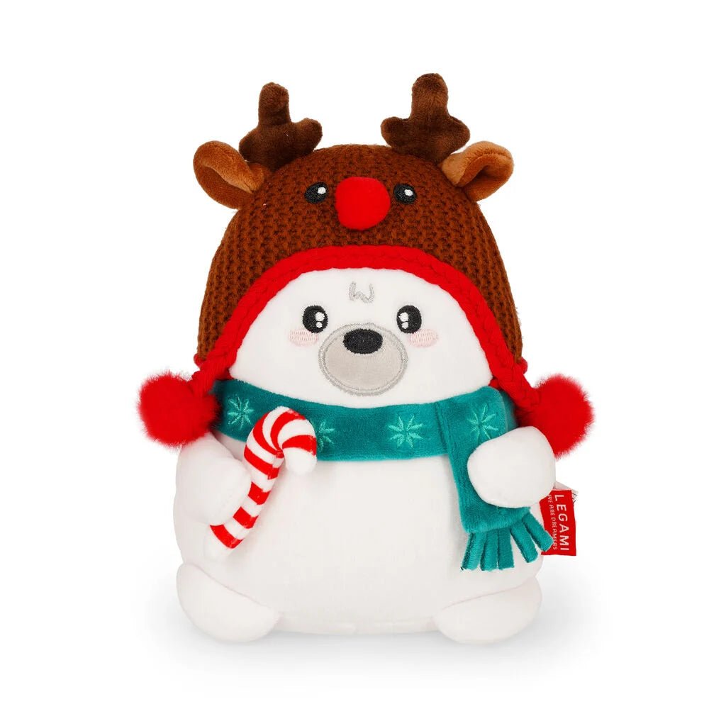 Weihnachtliches Plüschtier Polar Bear - Mini Super Soft! Legami - malmichbunt.de
