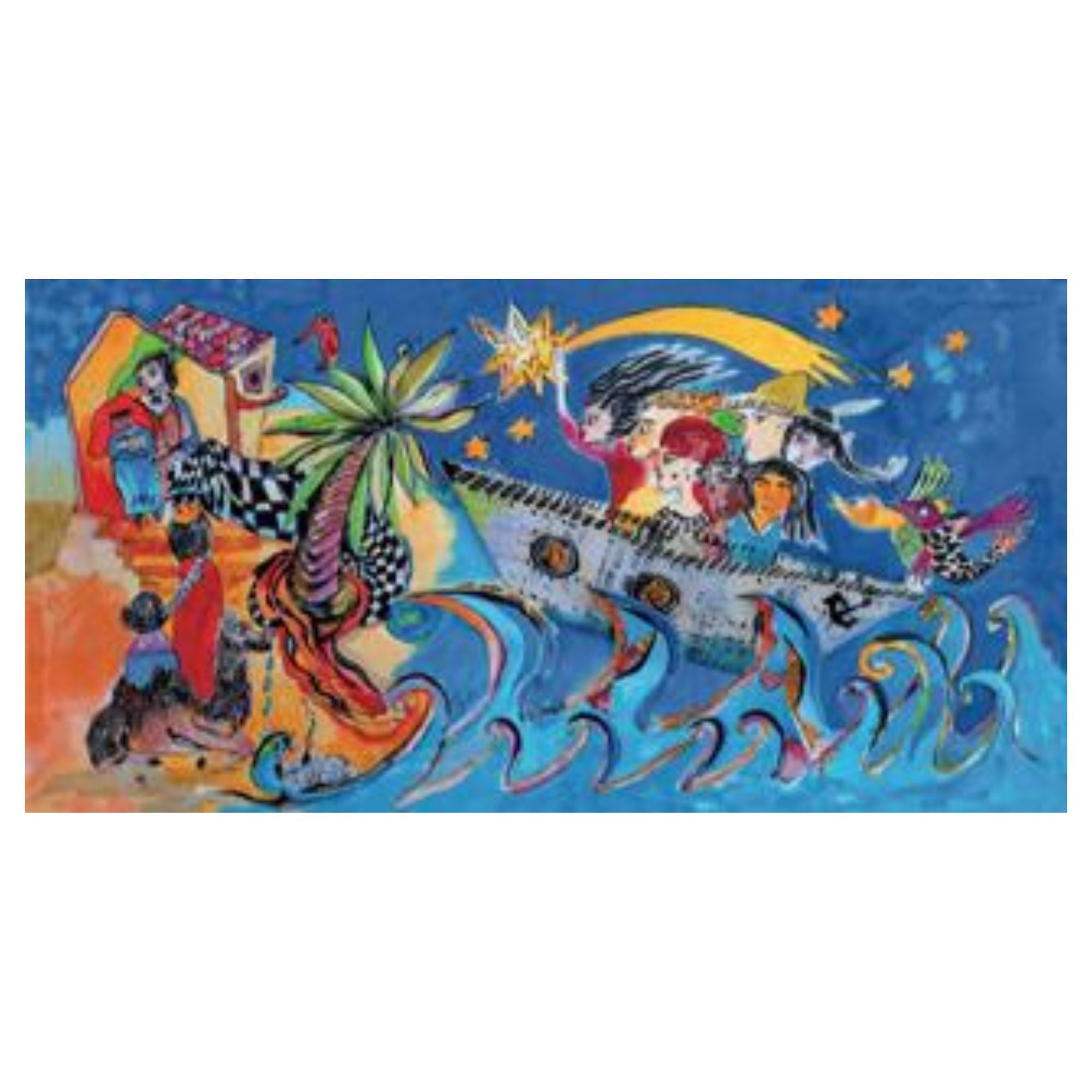 Weihnachtskarte "Arche" Arche noVa - malmichbunt.de