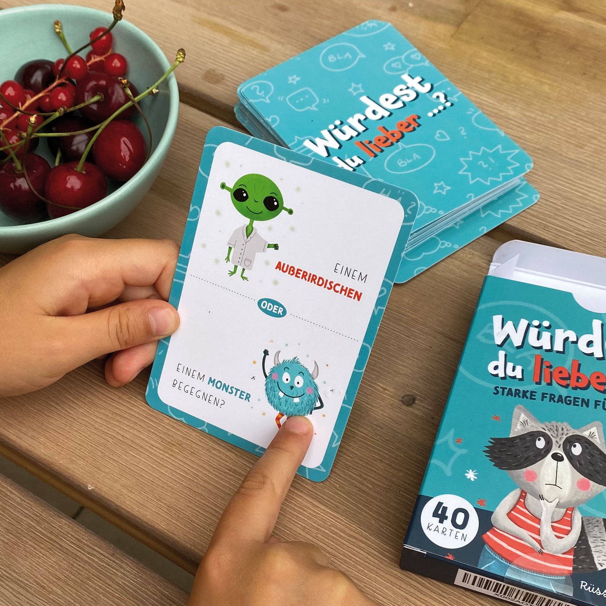 Würdest du lieber …? – Kartenspiel für Kinder Rüsselfuchs - malmichbunt.de