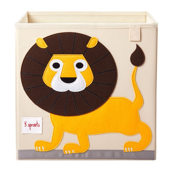 Aufbewahrungsbox fürs Kinderzimmer - Motiv: Löwe