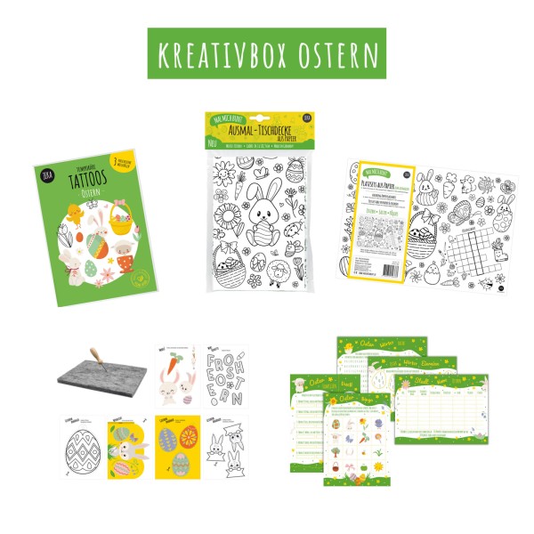 Kreativbox für Kinder Ostern