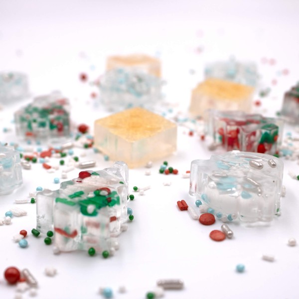 Mini Weihnachtsseifen - DIY Seifenset für Weihnachten